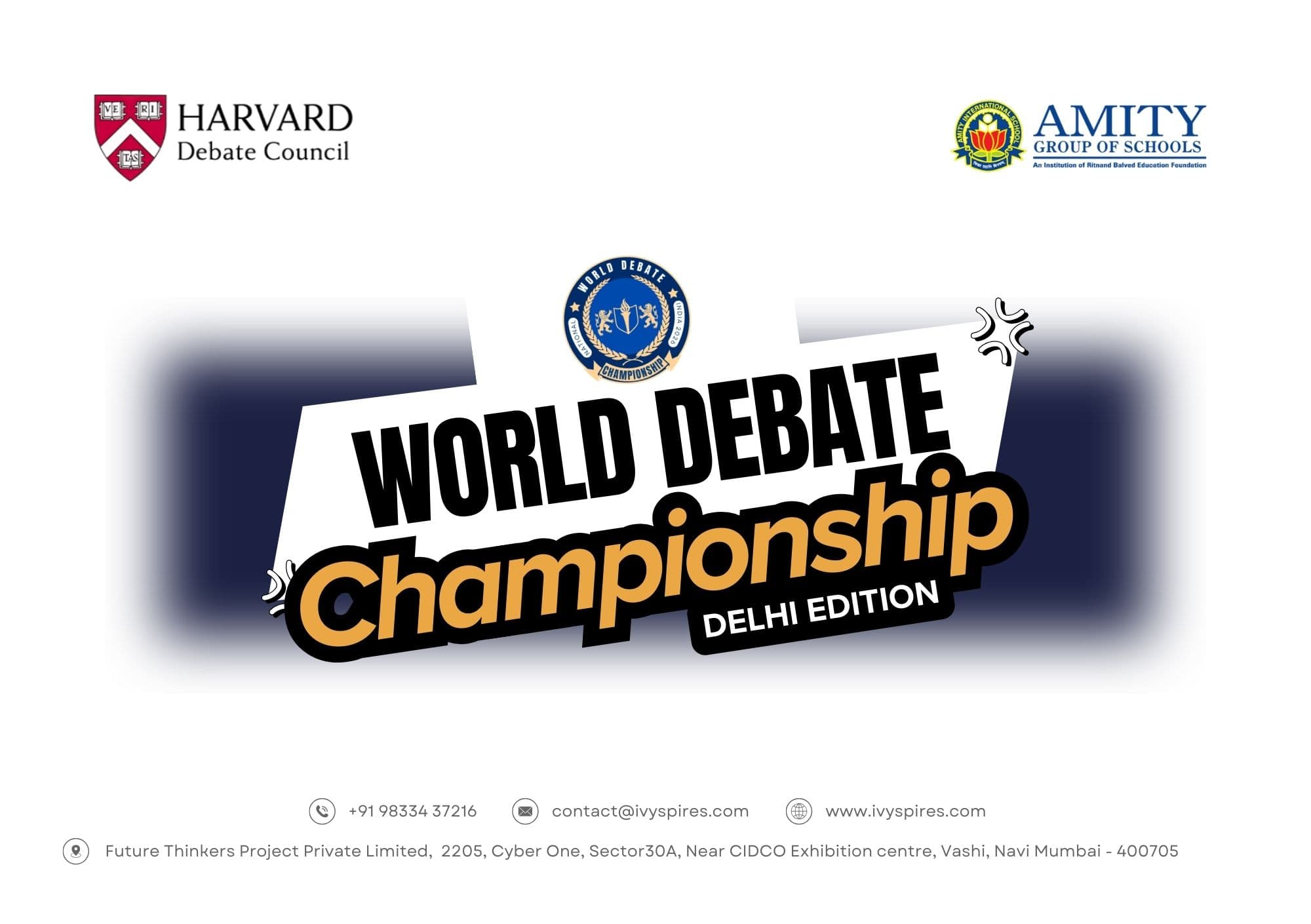 Ivy Spires Announces Collaboration with Harvard Debate Council and Launch of the World Debate Championship 2026