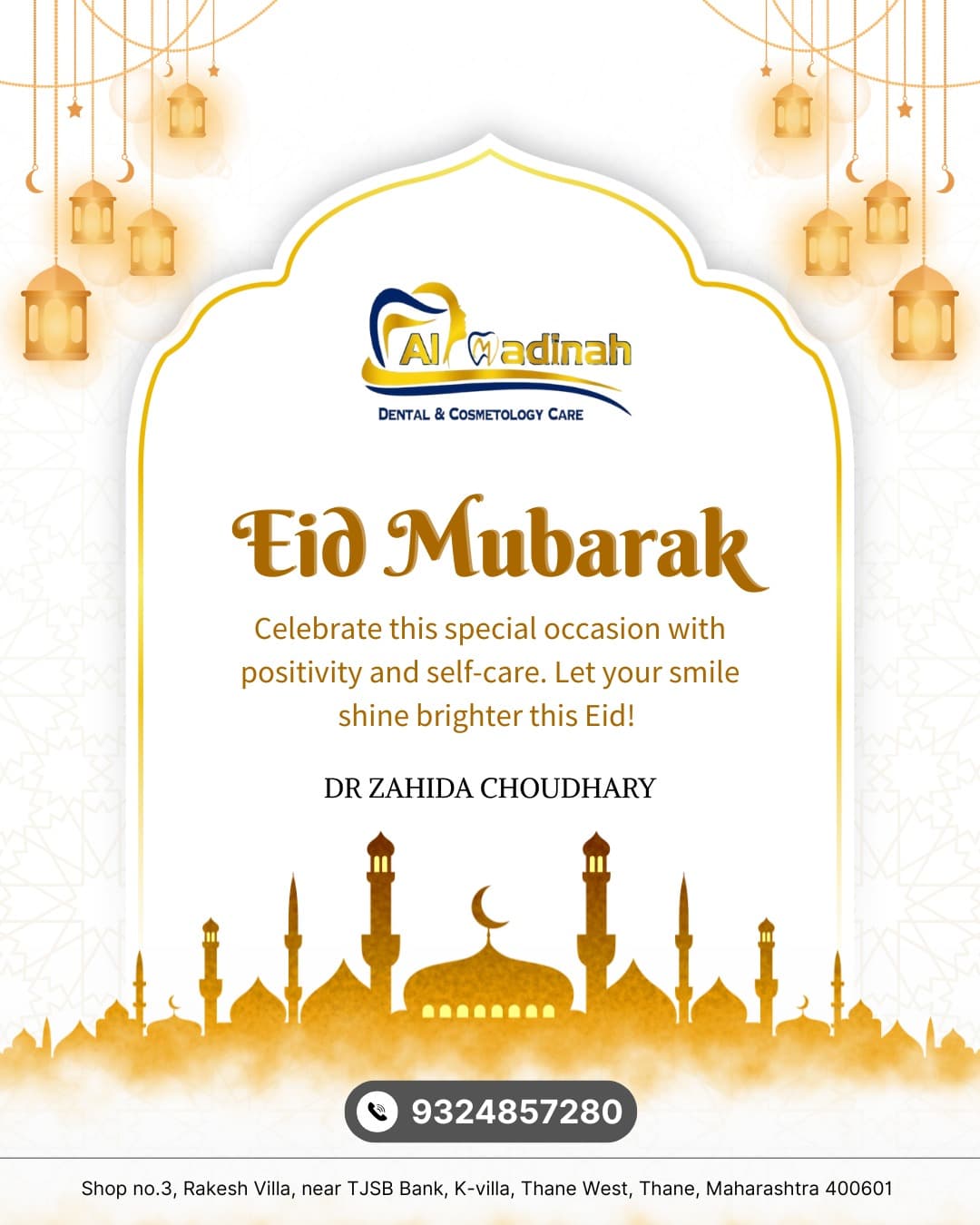 Eid Special Dental & Skin Care Offers in Thane West | Best Dentist Near Me for Healthy Smile & Glowing Skin