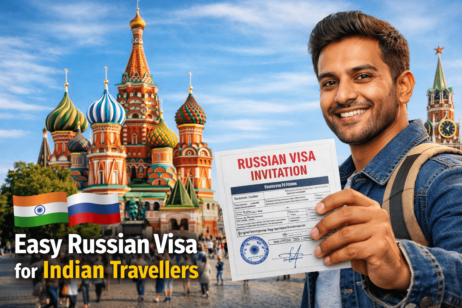 Russvisa Expands Fast Online Russian Visa Invitation Support for Indian Travellers