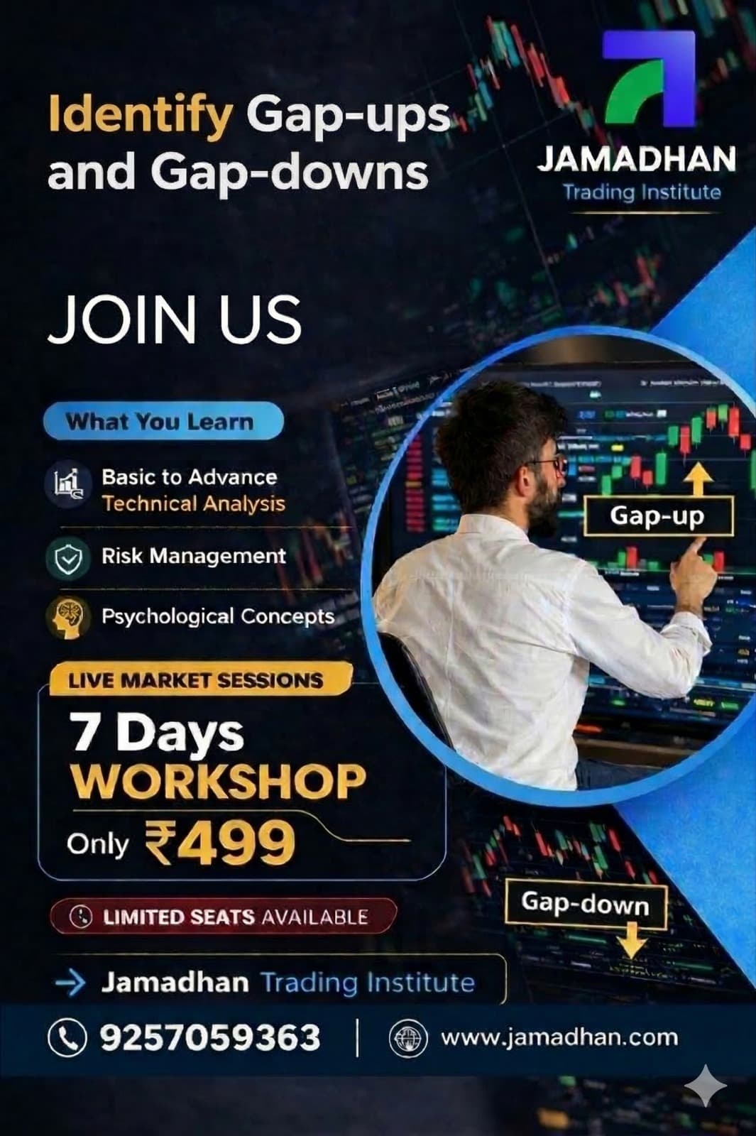 JamaDhan Stock Market Institute Launches 7-Day Master Trader Workshop Priced at ₹499