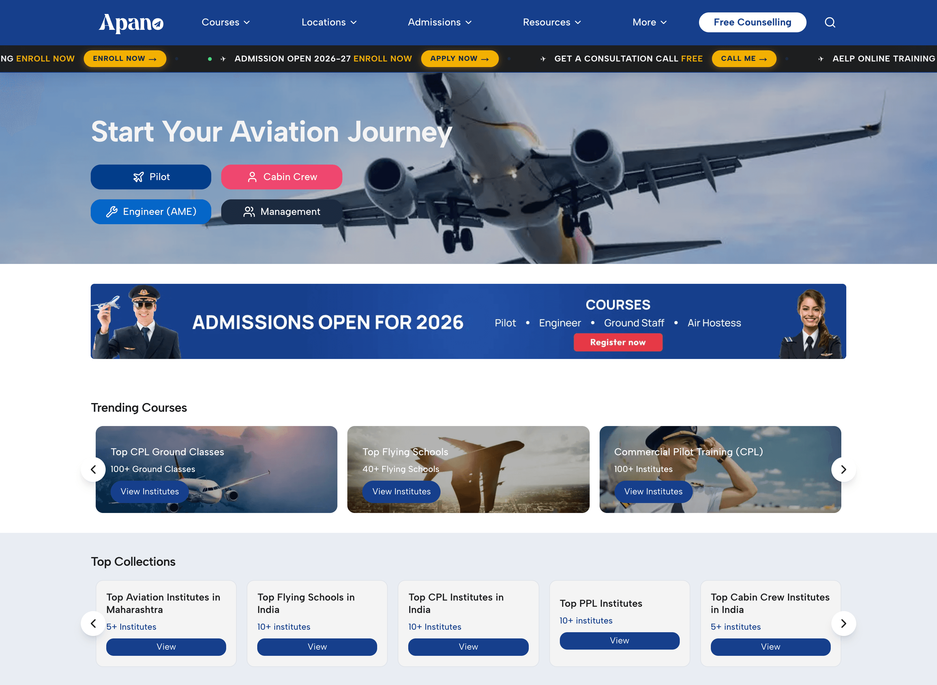 Apano Aviation Launches India's First Aviation Discovery Platform Connecting Aspiring Pilots with DGCA-Approved Schools