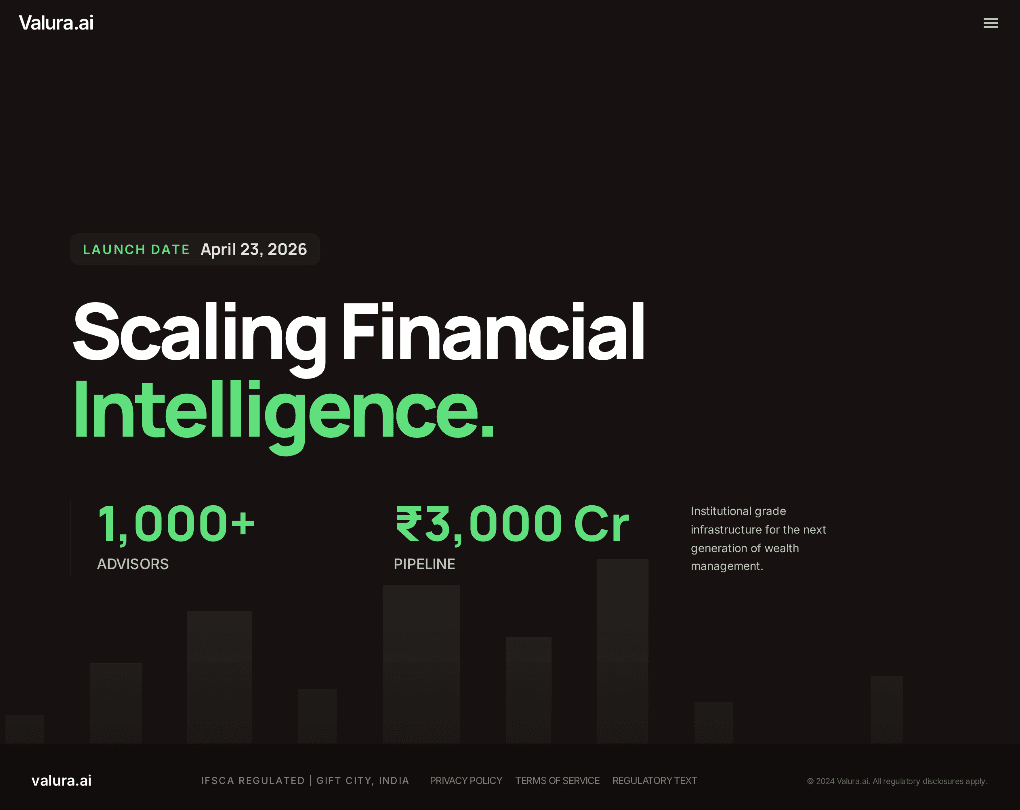 Valura.ai Makes India Debut: 1,000+ Advisors, ₹3,000 Crore Pipeline Before Launch