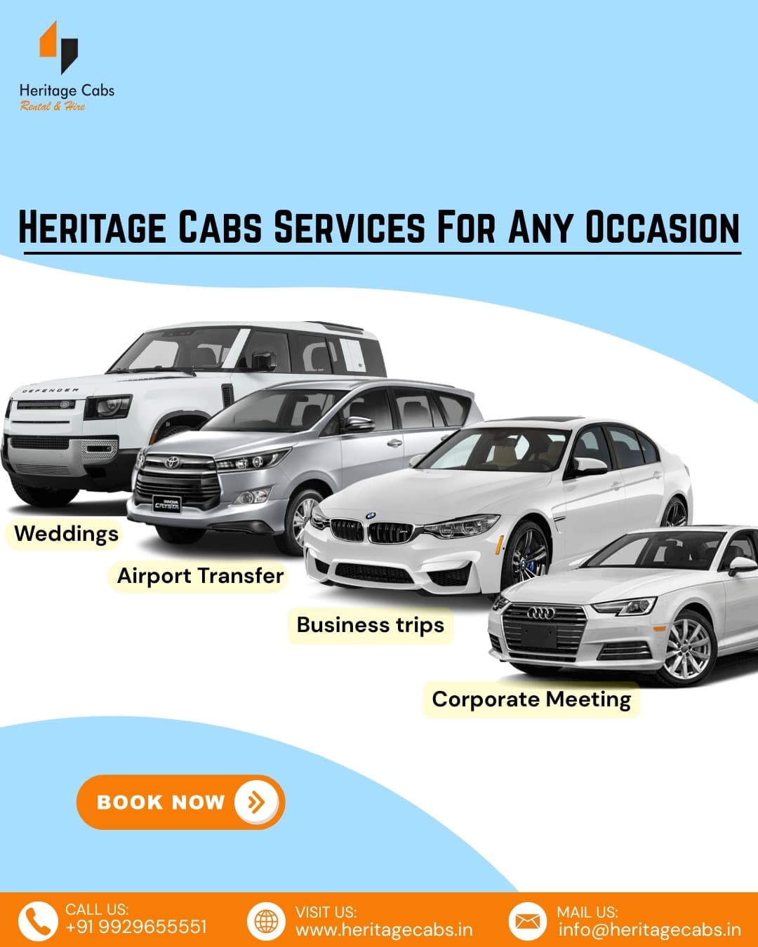 Heritage Cabs Launches Reliable Car Rental Services in Jaipur
