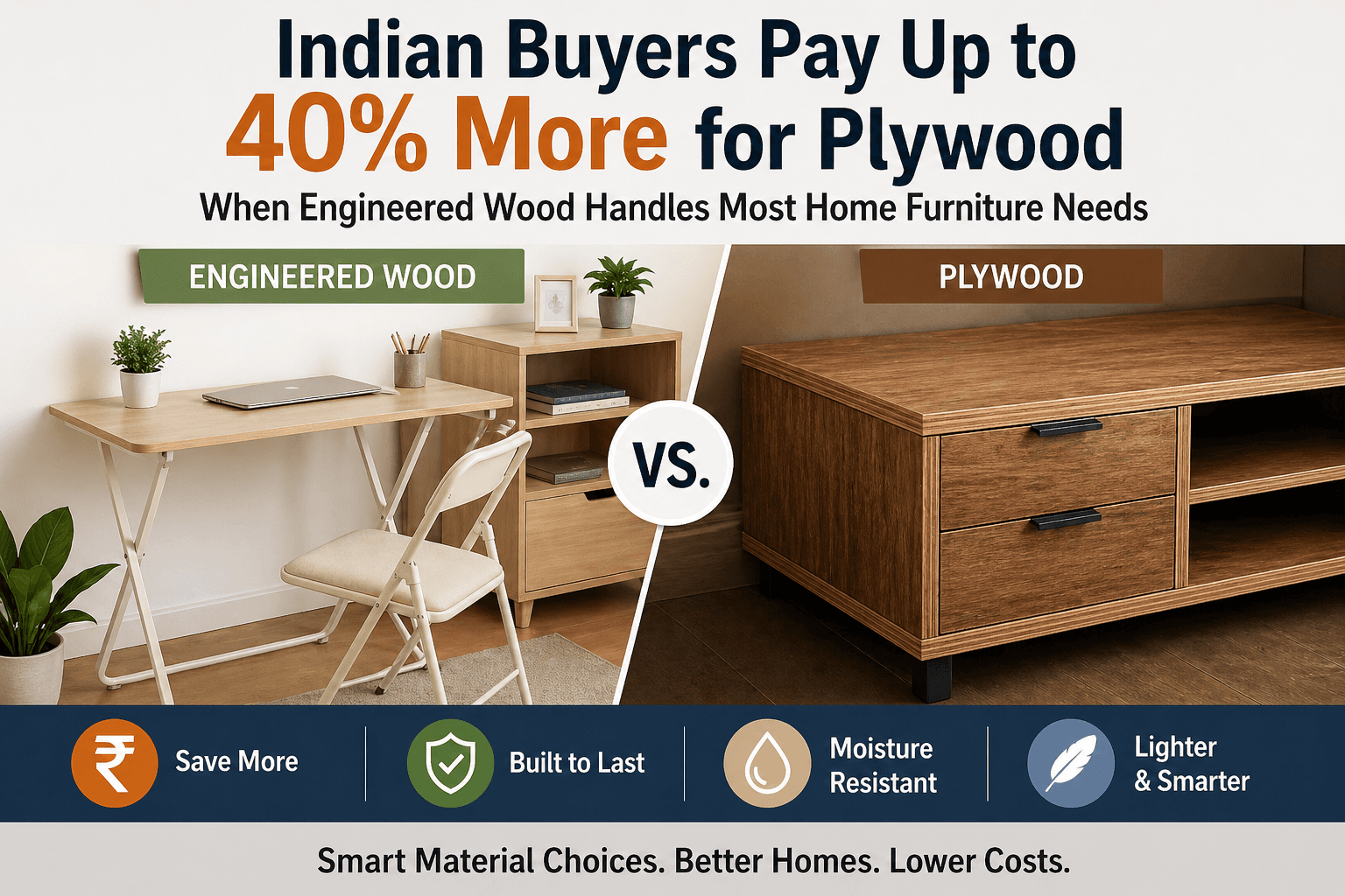 Indian Buyers Pay Up to 40% More for Plywood - Shocking Study