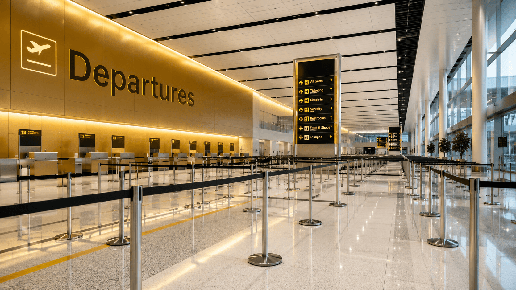 Q-Manager® Installs Crowd Control Systems at Noida International Airport, Jewar