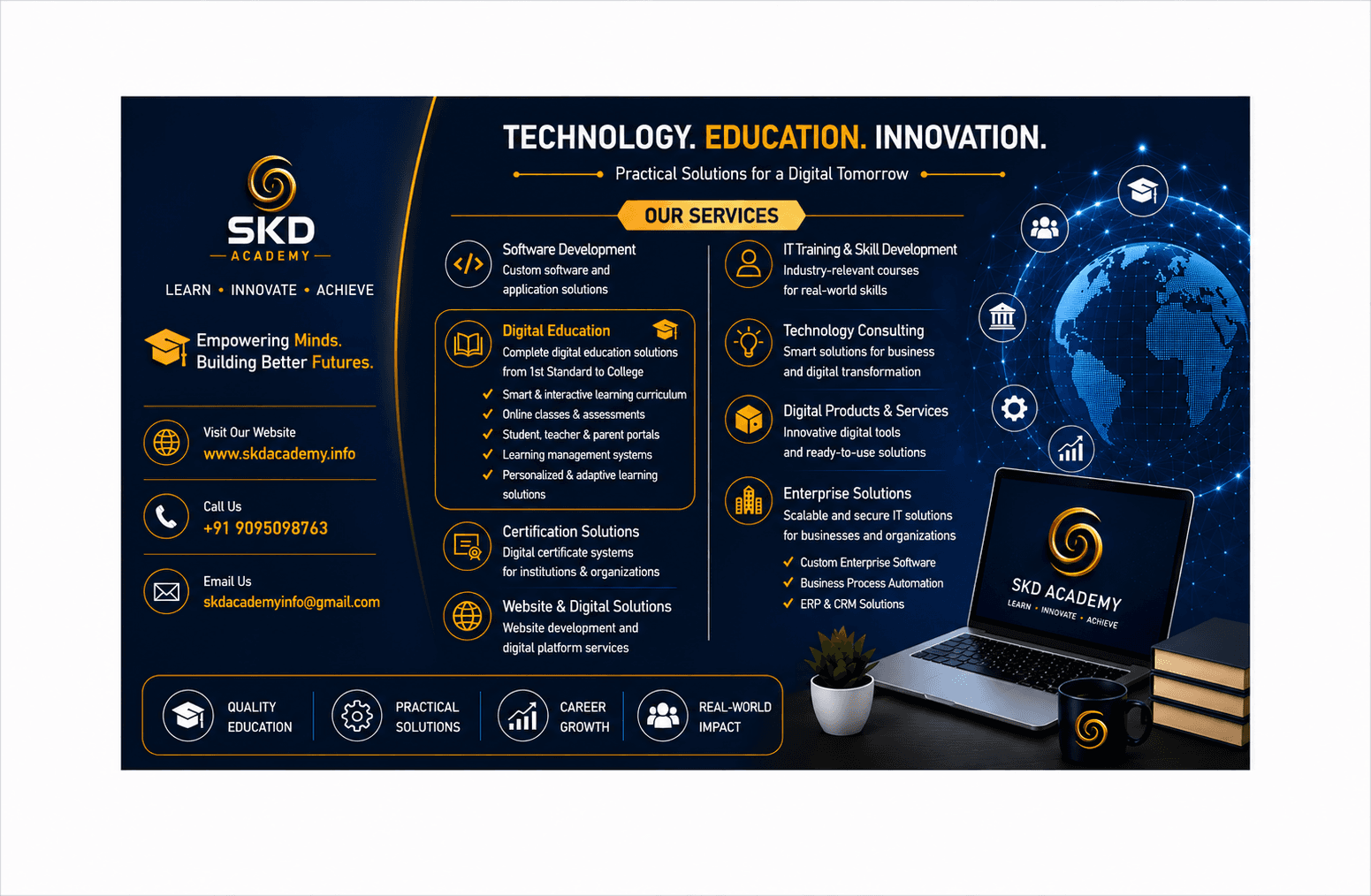 SKD Academy Expands Technology, Digital Education, and Software Services for Modern Businesses and Learners