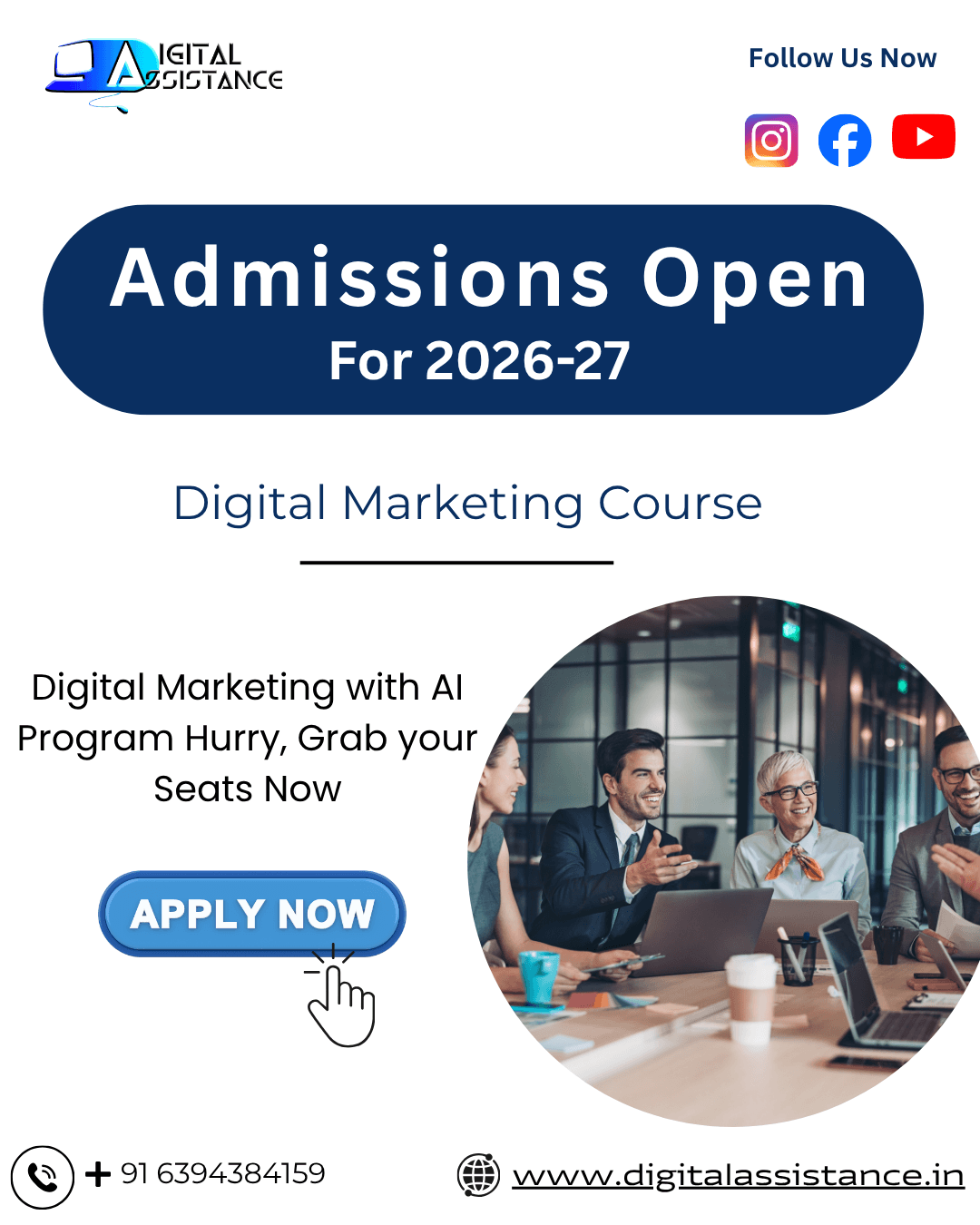 Digital Assistance launces a Digital Marketing Course