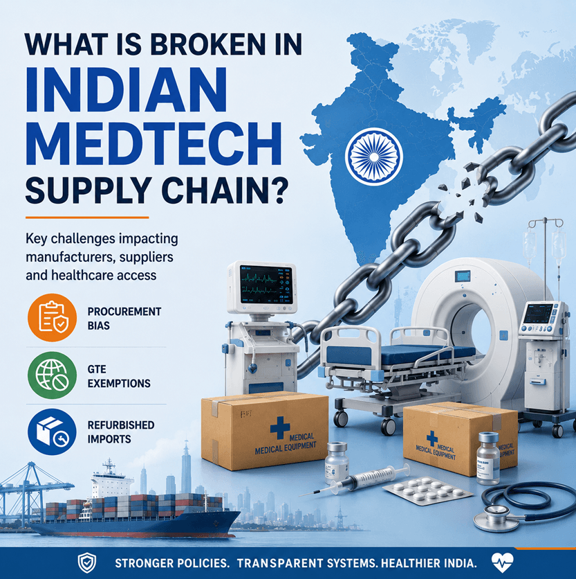 What is Broken in Indian MedTech Supply Chain and How It Impacts Healthcare Access