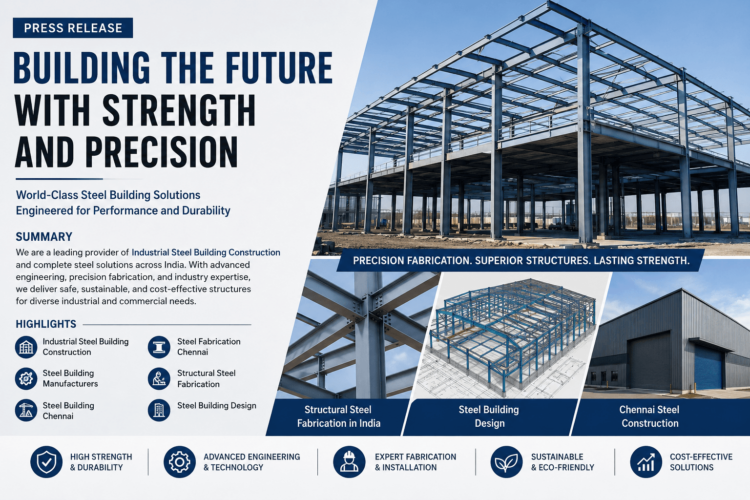 Industrial Steel Building Construction Drives Modern Infrastructure Growth Through Advanced Steel Fabrication